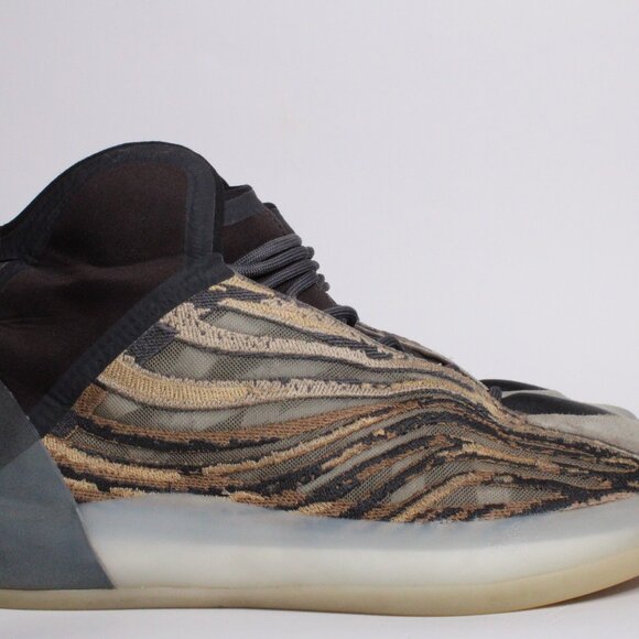 Used Size 12.5 Yeezy Qntm "Amber Tint" - Picture 1 of 4